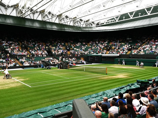 Éxito en Wimbledon, la catedral del Tenis